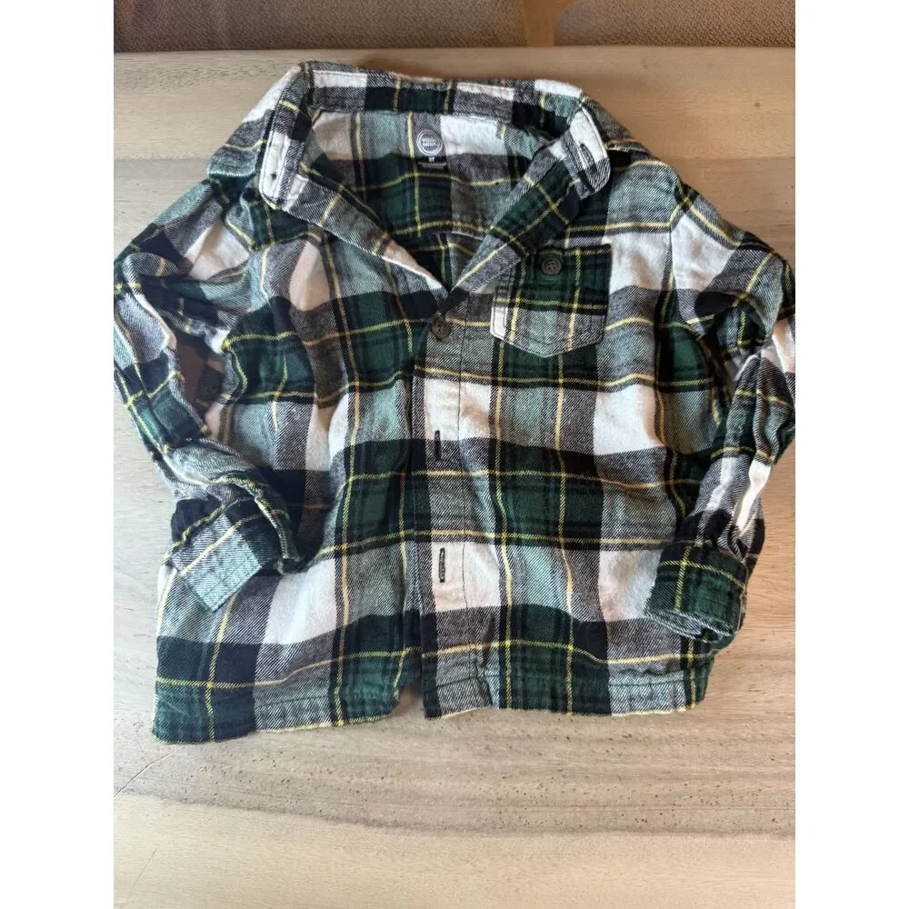 Boy's Toddler Flannel Shirt